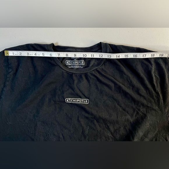 Loomstate Black Short Sleeve Tee Chipotle “as real as it gets” unisex 2X - Picture 9 of 9